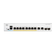 Cisco Catalyst 1200 Series 10-Port (8-Port 10/100/1000 PoE+ & 2-Port 10/100/1000 SFP Combo) Managed Network Switch